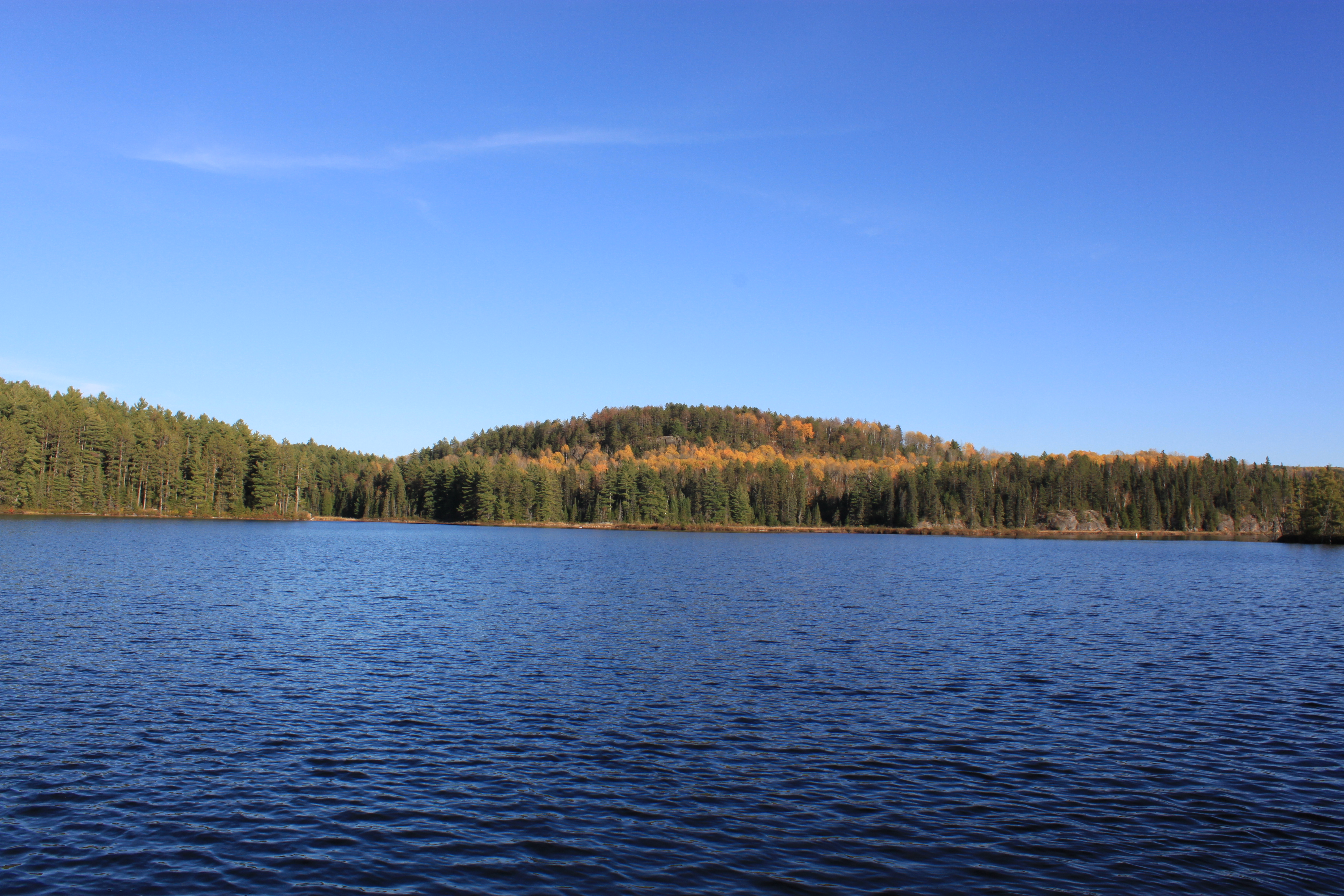 Lake Opengo, Algonquin Park. We discovered it while looking for gas.